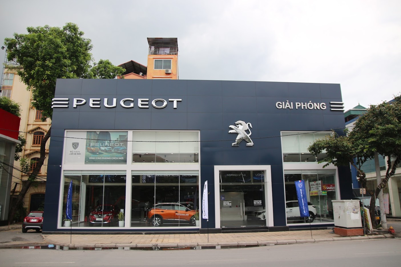 Hà Nội: Đại lý Peugeot Giải Phóng